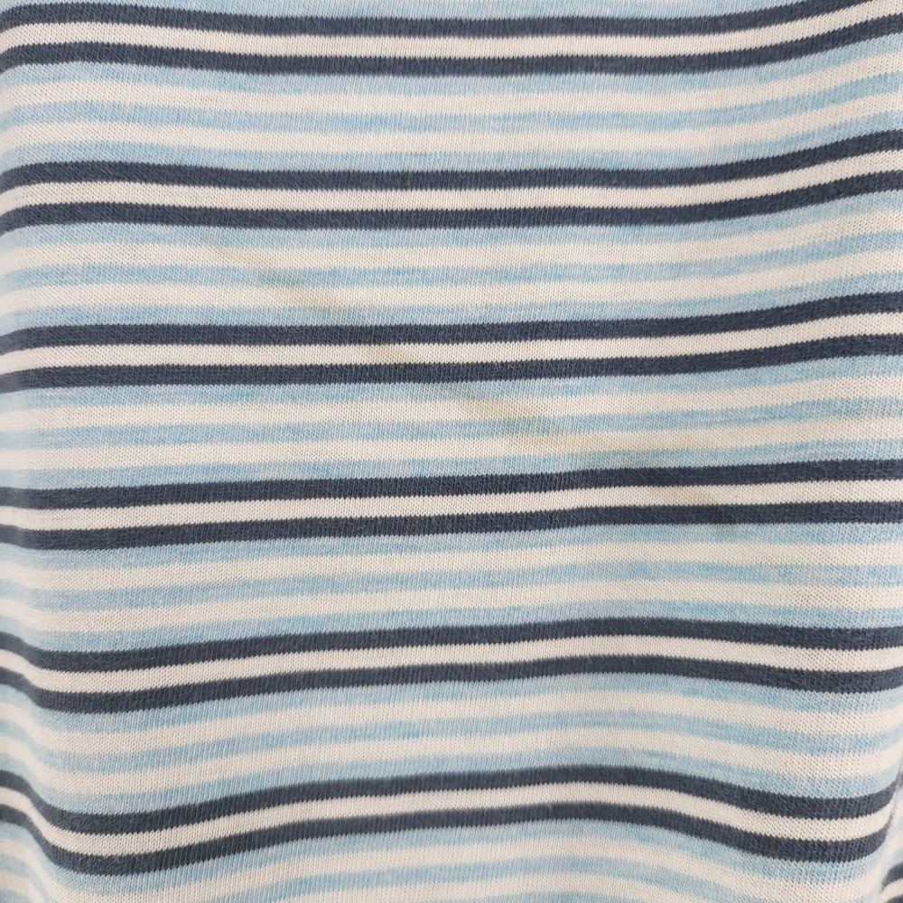 Patagonia‎ Polo Shirt Mens Large Blue White Striped Pocket Casual Short Sleeve - Picture 7 of 8